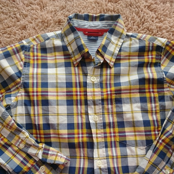 Gap kids button up long sleeve size 6/7 - Picture 4 of 5